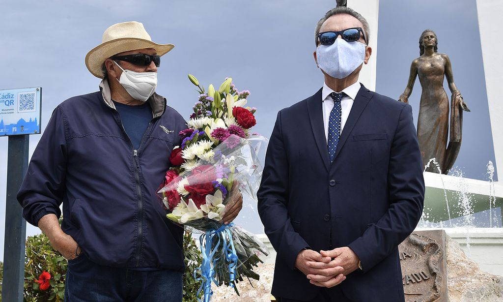 Ortega Cano se reencuentra con la familia de Rocío Jurado para homenajear a la artista