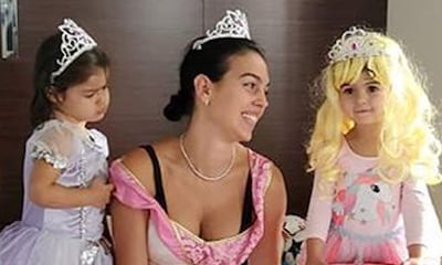 Georgina Rodríguez, una princesa más en la fiesta de disfraces familiar