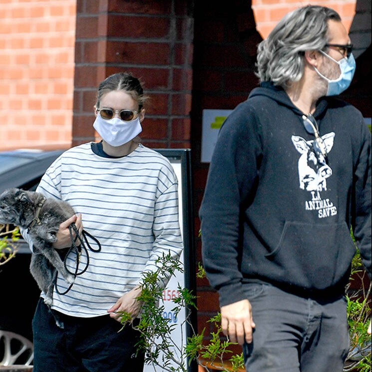 Primeras imágenes de Joaquin Phoenix y Rooney Mara tras conocerse que van a ser padres