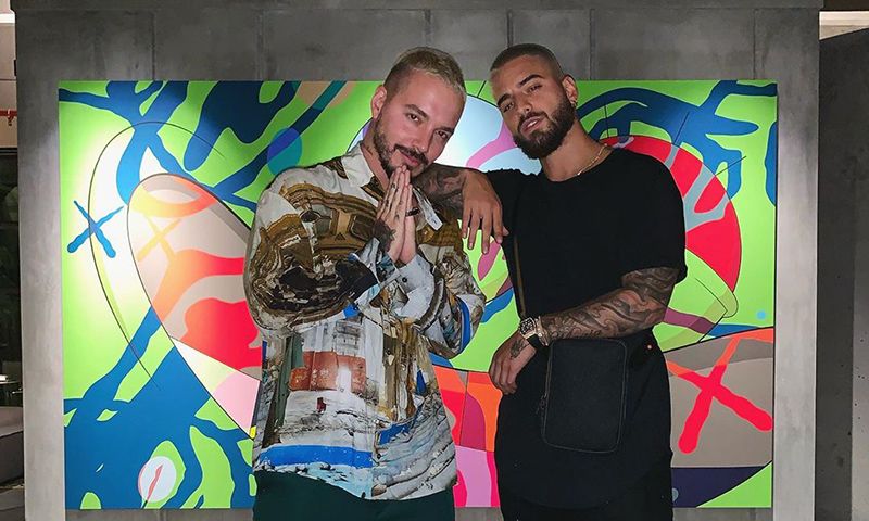 La reacción de J Balvin cuando un fan le confunde con Maluma