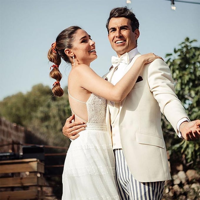 A punto de ser padres, Candela Serrat y Daniel Muriel celebran su primer aniversario de boda