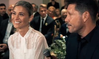 Carla Pereyra rescata la declaración de Simeone en su boda: 'Es una buena piba y la amo mucho'