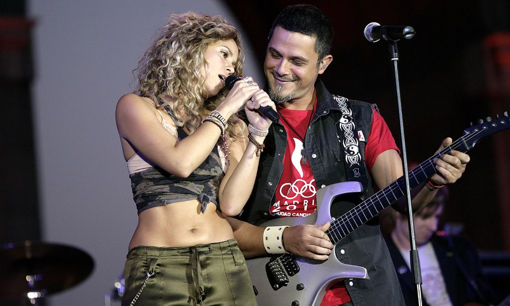 Shakira y Alejandro Sanz