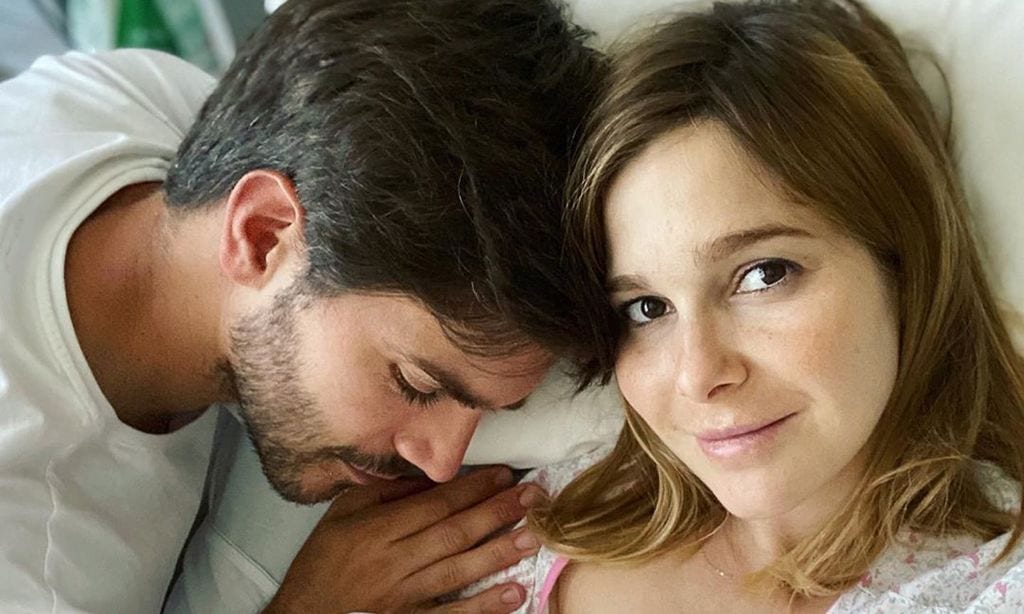 La foto de familia de Natalia Sánchez y Marc Clotet