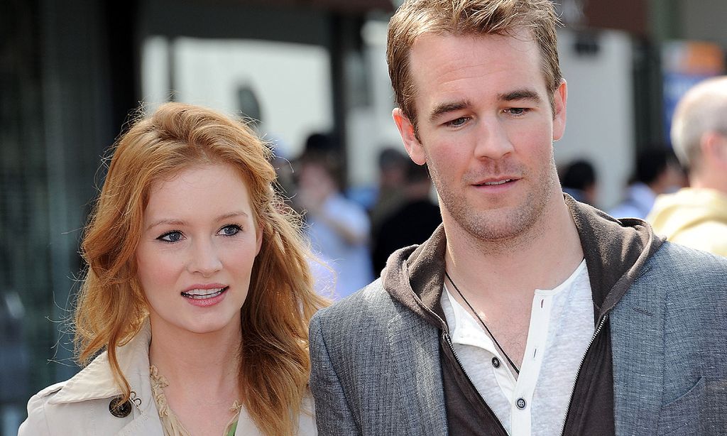 James van der Beek y su mujer