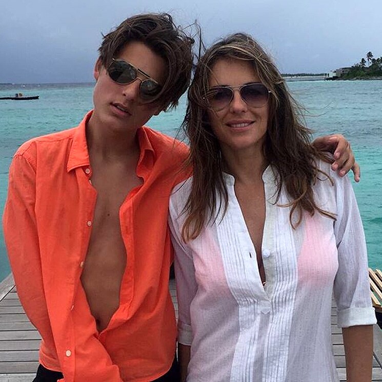 Elizabeth Hurley y Steve Bing: su romance acabó en una amarga batalla por la paternidad de su hijo 