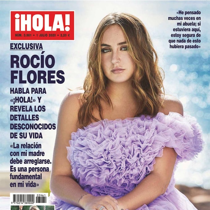 Rocío Flores habla para ¡HOLA!, en exclusiva, y revela los detalles desconocidos de su vida
