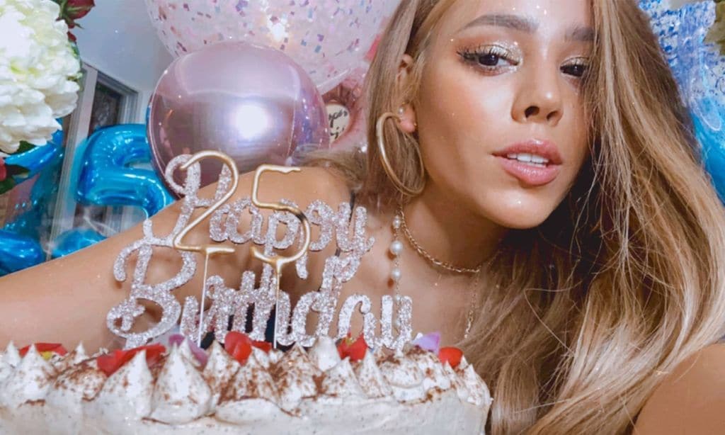 Danna Paola, en su 25º cumpleaños: 'He construido a la mujer que deseé tanto ser'