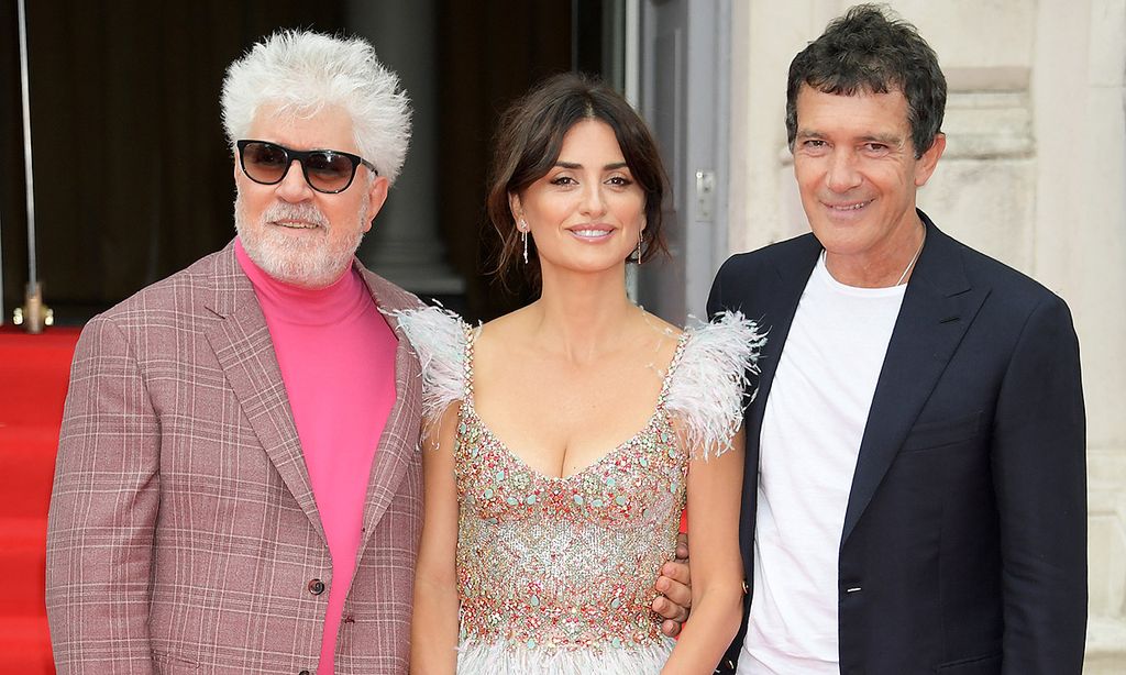 Pedro Almodovar, Penélope Cruz y Antonio Banderas