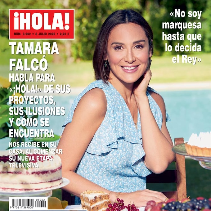 Tamara Falcó habla para ¡HOLA! de sus proyectos, sus ilusiones y cómo se encuentra