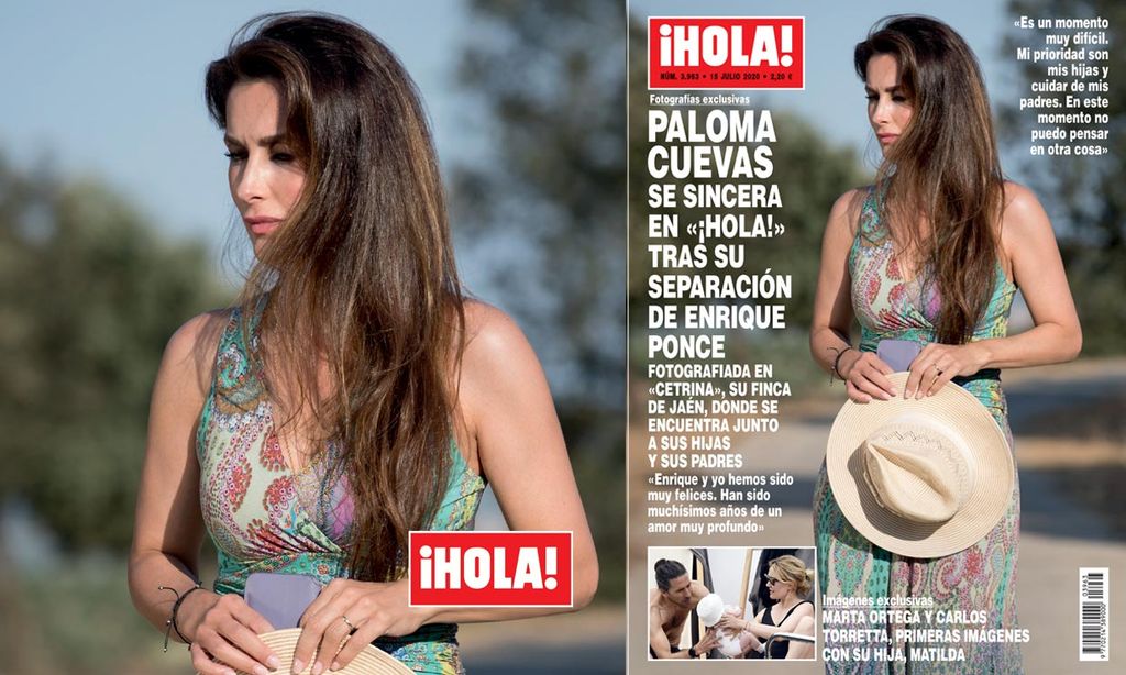 Paloma Cuevas, sincera en ¡HOLA!: 'Estoy serena, la felicidad de mis hijas está por encima de todo'