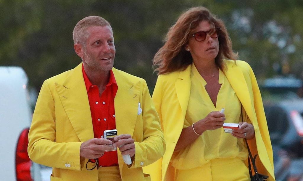 Lapo Elkann y Joana Lemos en Ibiza