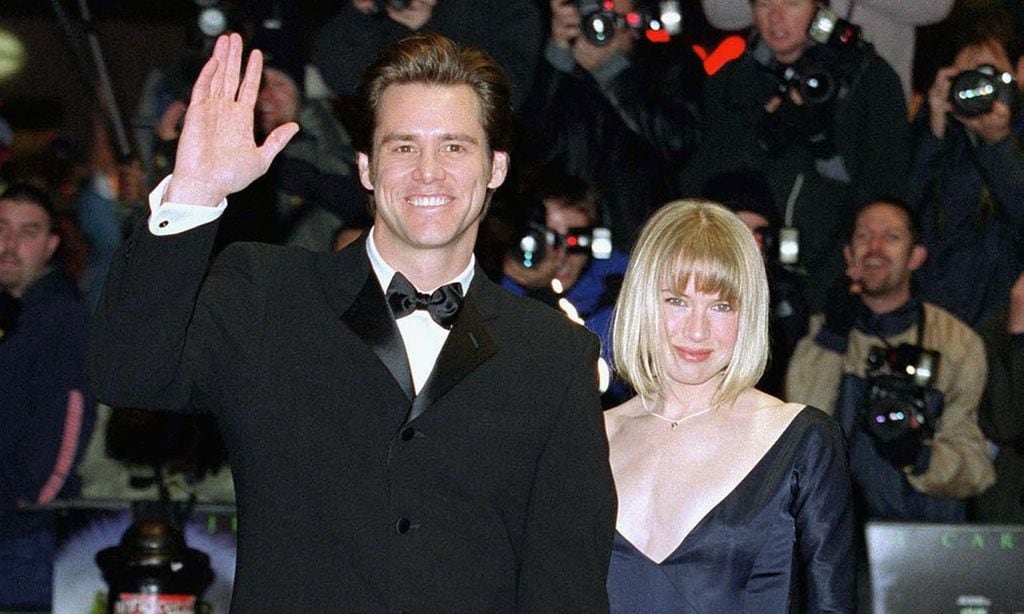 Jim Carrey con Renée Zellweger