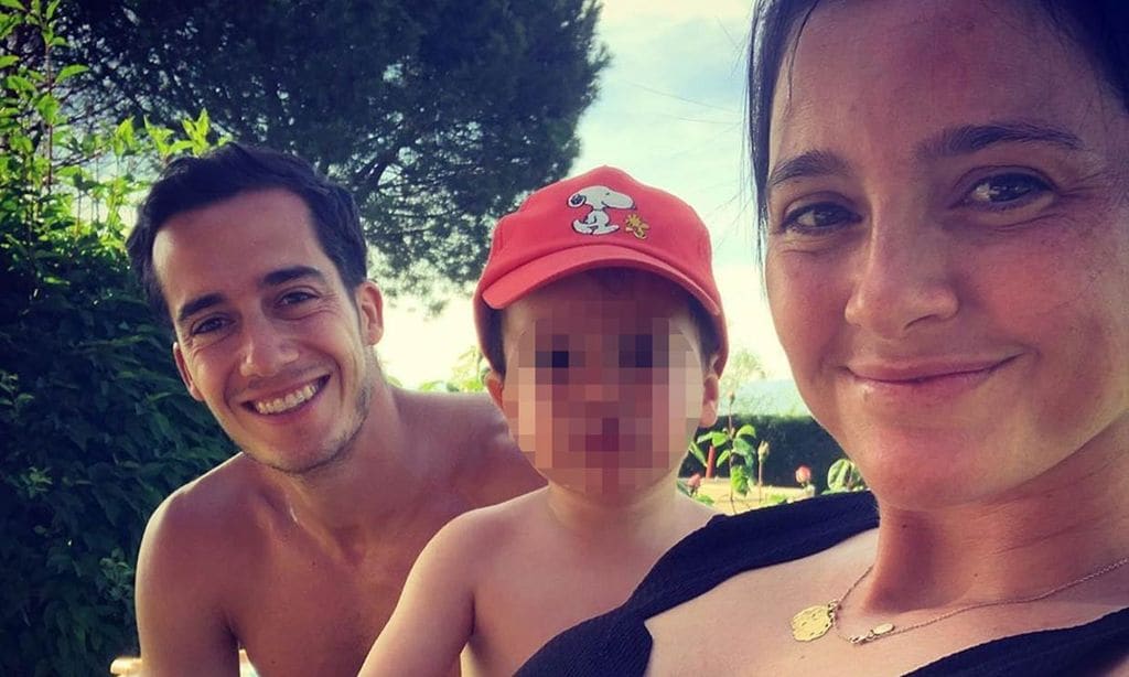 '¡Te queremos, Maca!', el hijo de Lucas Vázquez ya conoce a su hermanita