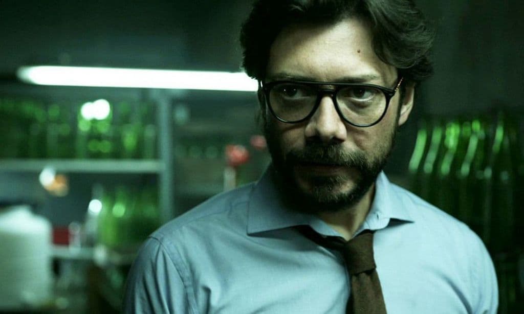 Álvaro Morte retoma el rodaje de La casa de papel Álvaro Morte retoma el rodaje de La casa de papel