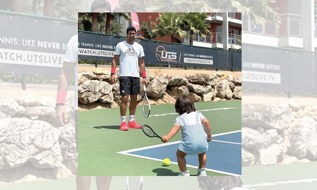 Miguel, hijo de Ana Boyer y Fernando Verdasco, se parece a su padre también en este significativo detalle