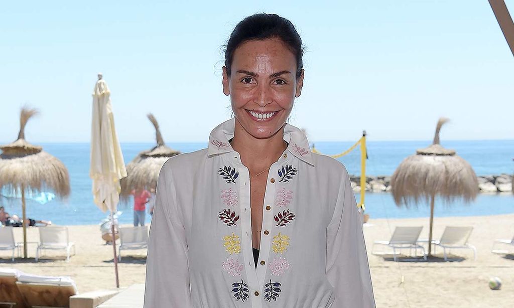 Inés Sastre en Marbella en 2019