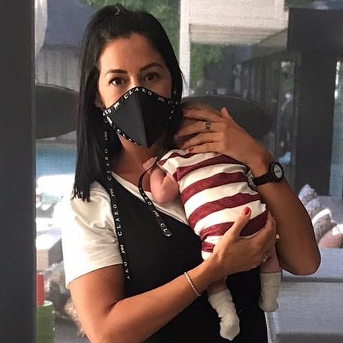 Mirian, la hermana de Sergio Ramos, ya conoce a Máximo Adriano, su nuevo sobrino