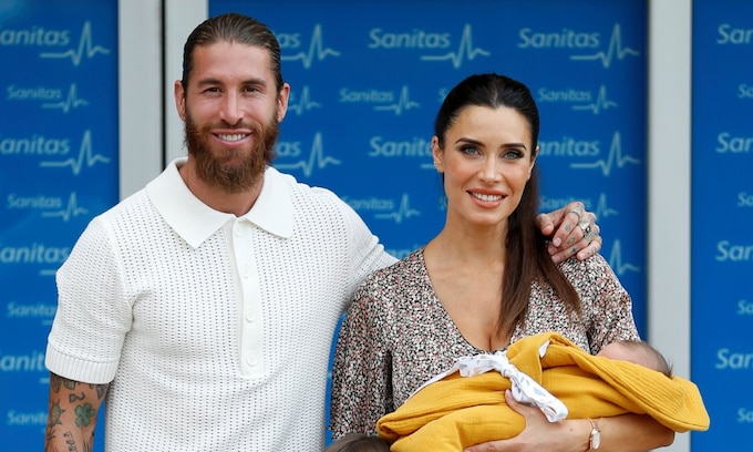 Sergio Ramos y Pilar Rubio presentan a su cuarto hijo