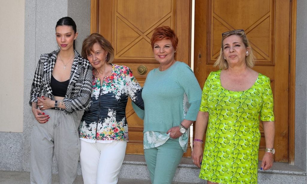 María Teresa Campos, Terelu Campos, Alejandra Rubio, Carmen Borrego, 