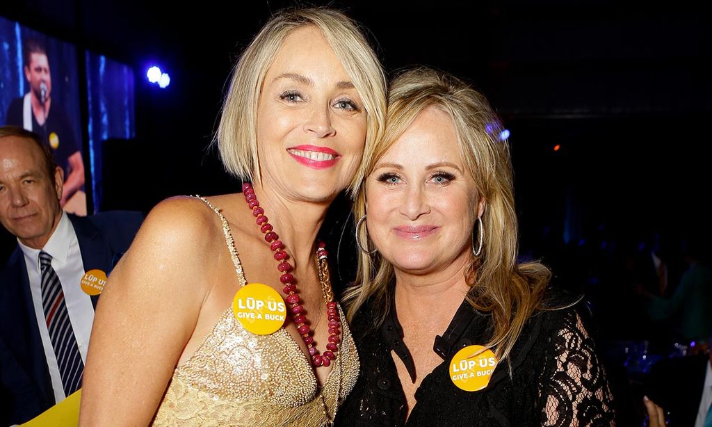 Sharon Stone y su hermana Kelly