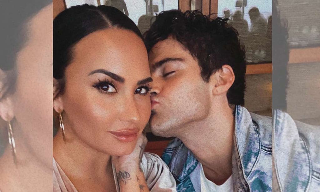 Max Ehrich comparte fotos inéditas de la pedida de mano a Demi Lovato para felicitarla el cumpleaños