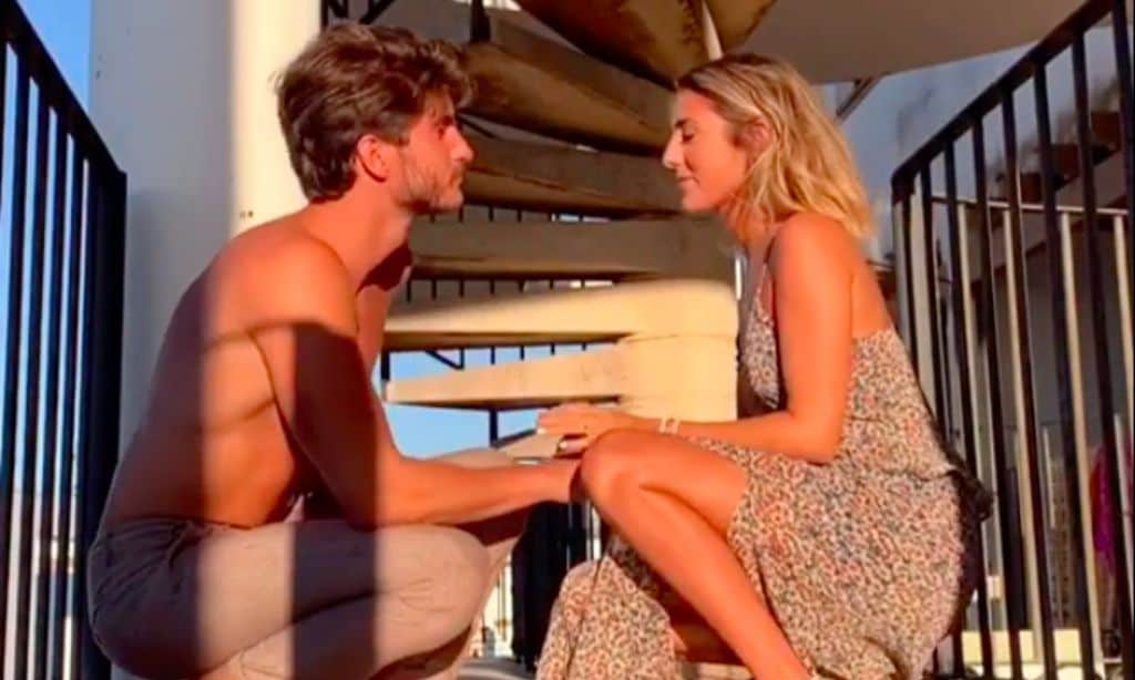 Anna Ferrer y su novio Iván protagonizan una original pedida de mano ¡con un final inesperado!