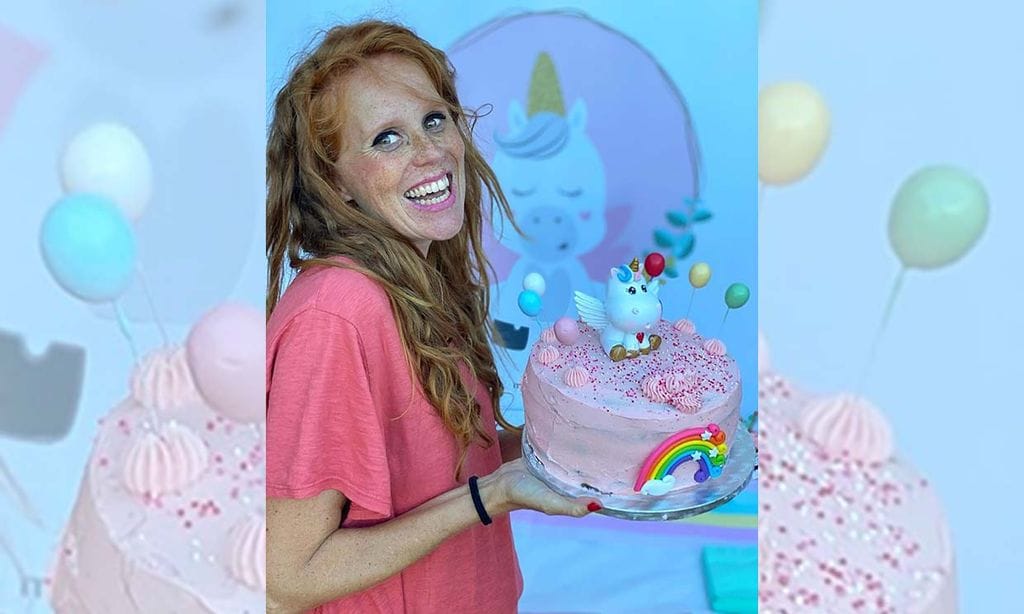 Unicornios, dulces y hasta una zona de acampada, el 'baby shower' de María Castro