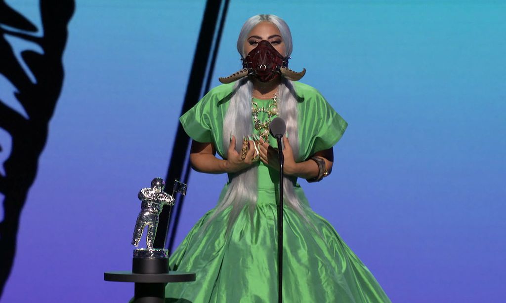 Lady Gaga, la estrella de los MTV VMAs con sus extravagantes mascarillas
