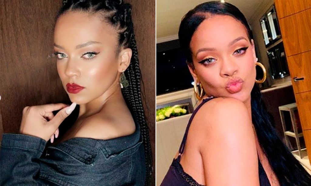 ¿Sabrías cuál es la auténtica? La doble de Rihanna que es idéntica a ella