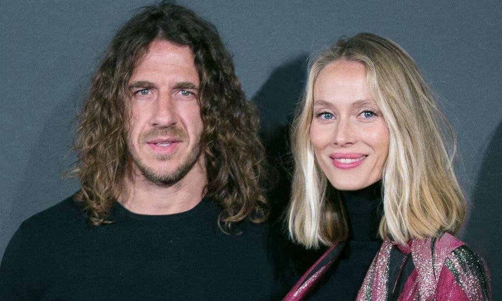 Carles Puyol y Vanesa Lorenzo