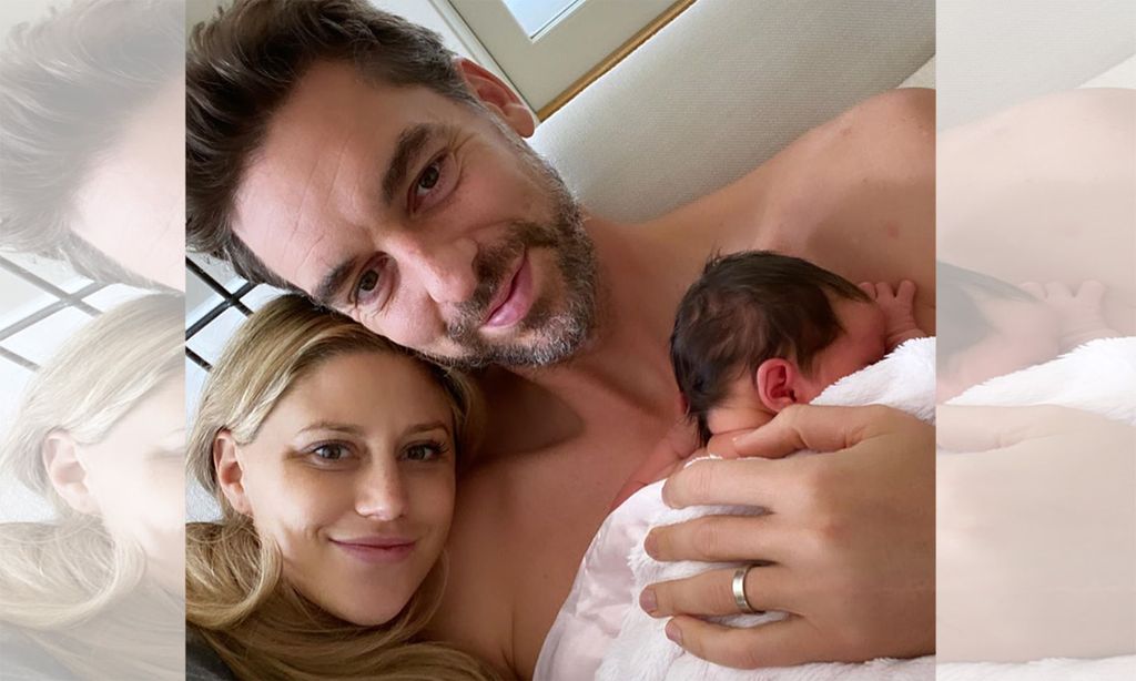 Cat McDonnell y Pau Gasol escogen a la madrina de su hija y le dedican este tierna foto
