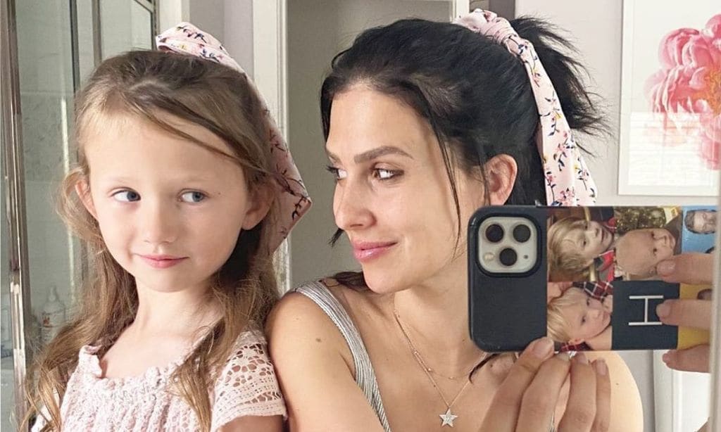 Hilaria Baldwin y su hija Carmen