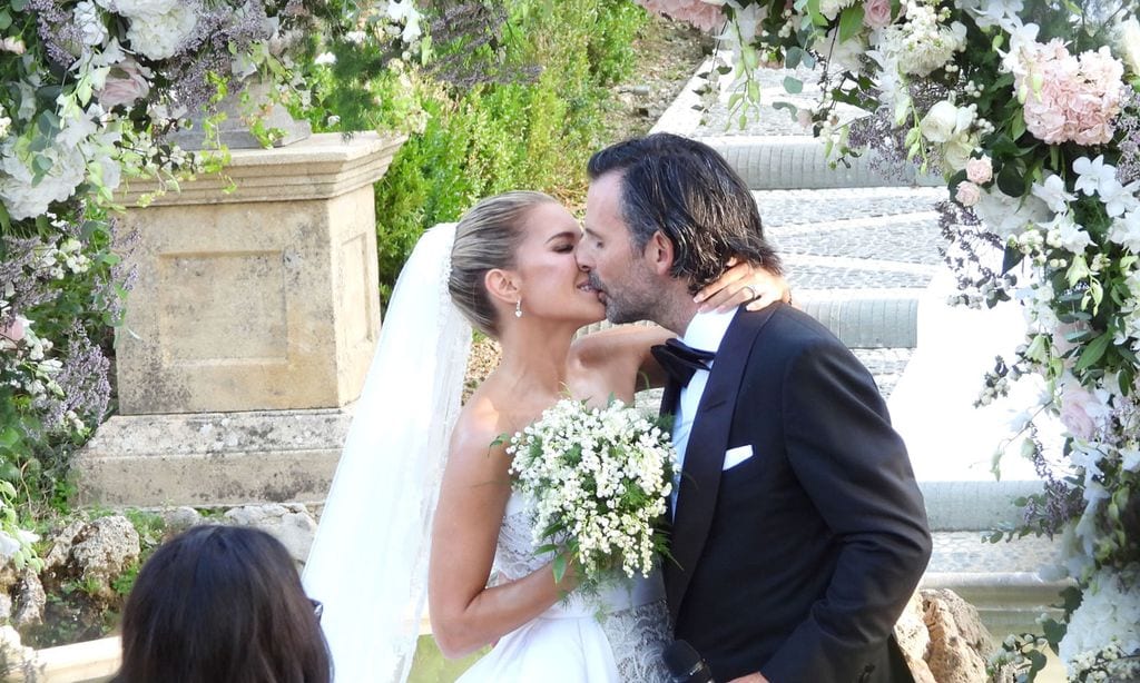 Las primeras imágenes de la boda de ensueño de Sylvie Meis y Niclas Castello
