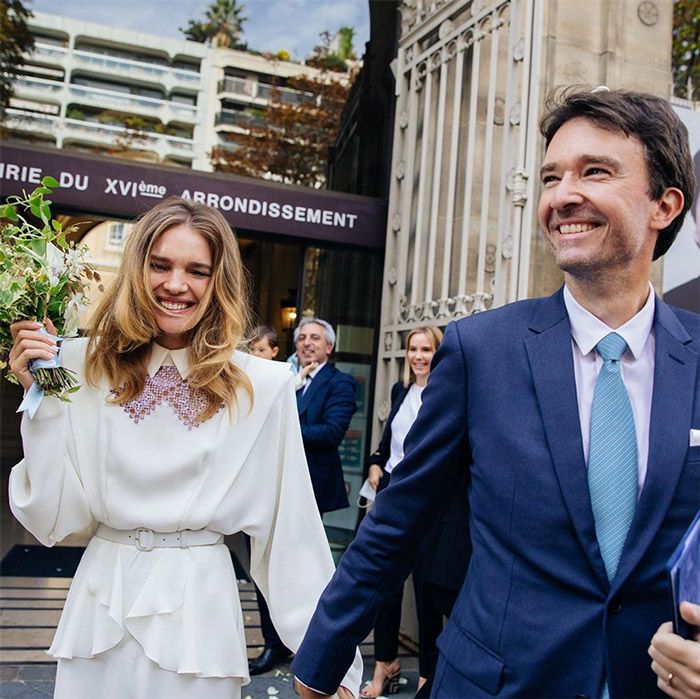 Natalia Vodianova y Antoine Arnault