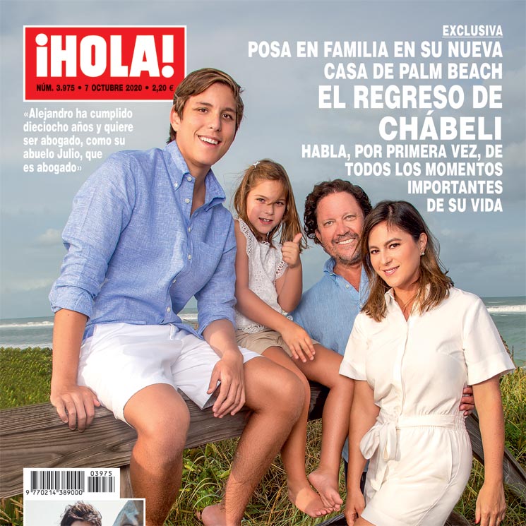 Exclusiva en ¡HOLA!, el regreso de Chábeli Iglesias