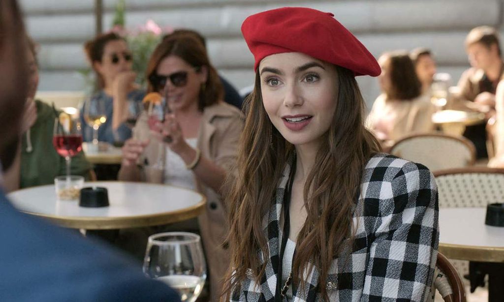 Lily Collins, protagonista de 'Emily in París'