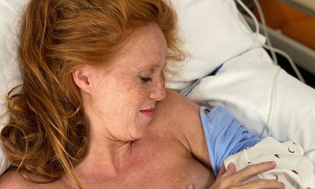 María Castro comparte la primera foto de su hija Olivia
