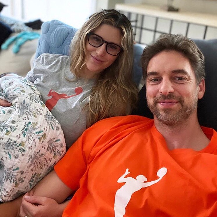 ¿Seguirá Ellie los pasos de su padre? Pau Gasol ya comparte con la pequeña su gran pasión