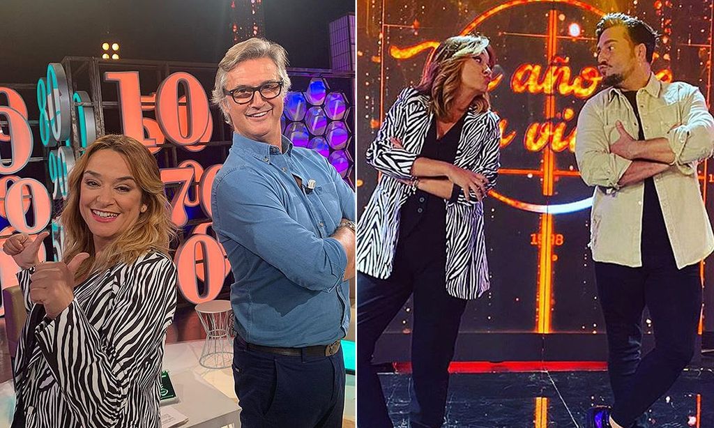 ¡Juntos pero no revueltos! Toñi Moreno hace coincidir a David Bustamante y Poty Castillo