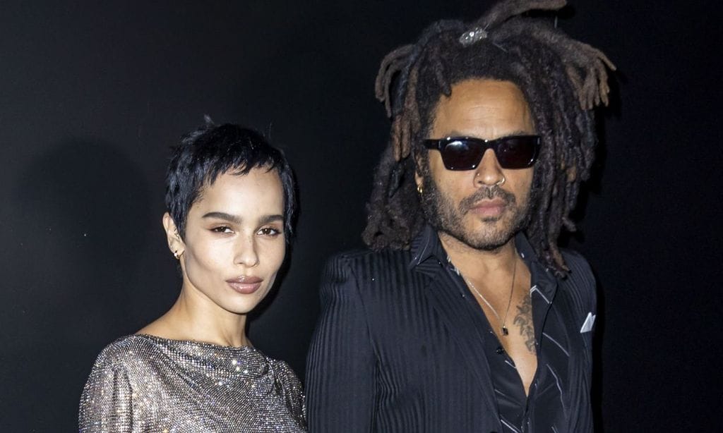 El comentario de Zoe Kravitz a los fotos de su padre luciendo cuerpo a los 56 años