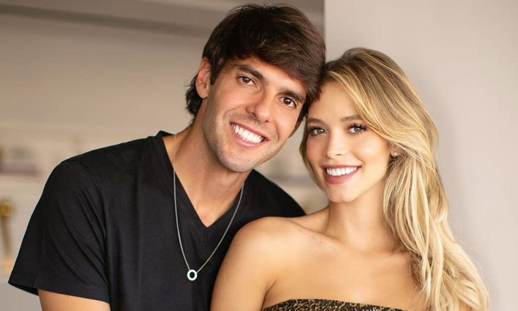 Kaká muestra orgulloso las primeras fotos de su hija recién nacida