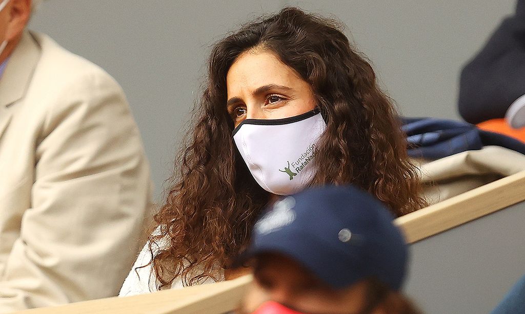 Mery Perelló acompaña a Rafa Nadal en su última victoria en París a pocos días de su aniversario