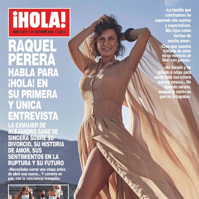 Raquel Perera habla para ¡HOLA! en su primera y única entrevista