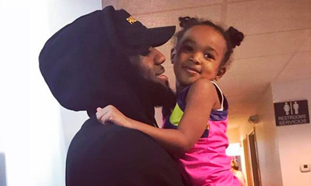 El impresionante regalo de LeBron James a su hija de cinco años: una mansión en miniatura