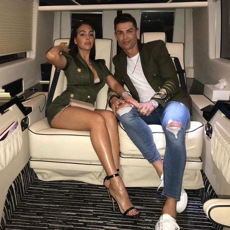 La imagen que por ahora no podrán repetir Cristiano Ronaldo y Georgina Rodríguez