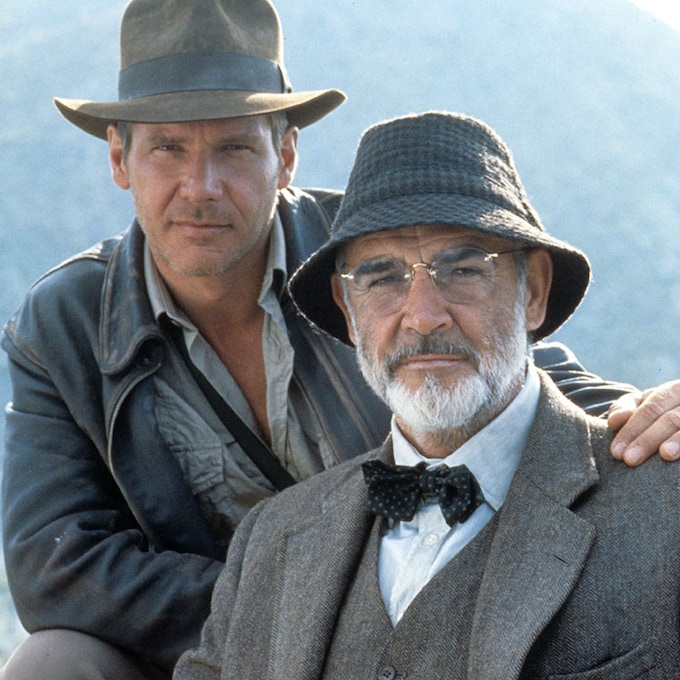 Harrison Ford rinde homenaje a Sean Connery, su padre en 'Indiana Jones y la última cruzada'