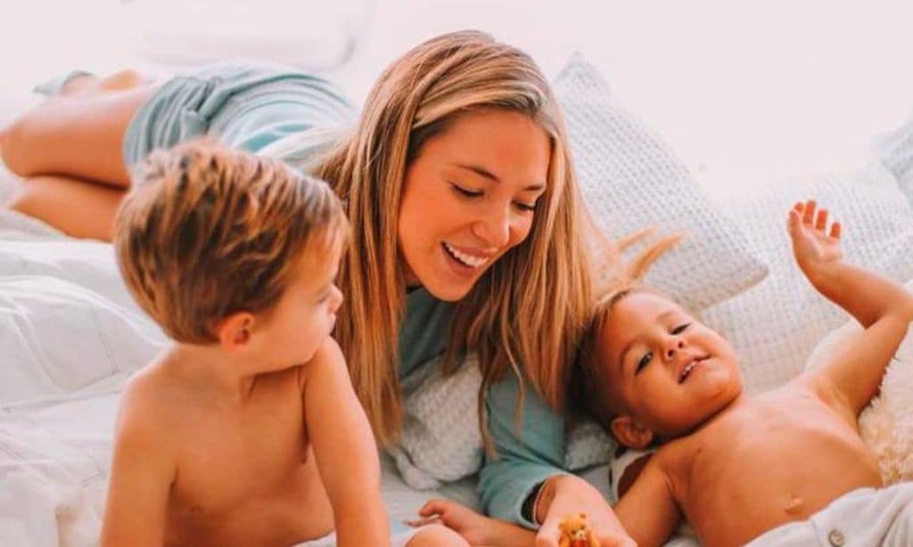 El gesto de uno de sus hijos que ha enamorado a Alice Campello