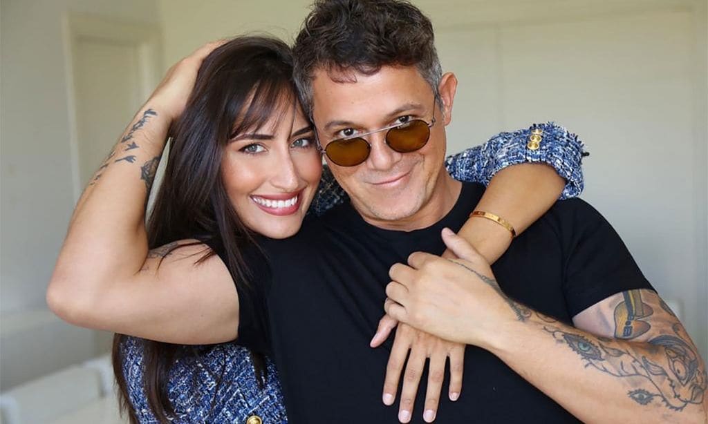 La romántica felicitación de Alejandro Sanz a su novia, Rachel Valdés