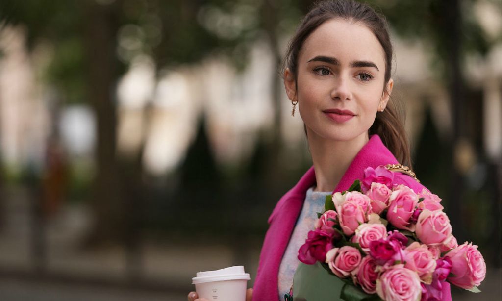 Lily Collins, protagonista de 'Emily in París'